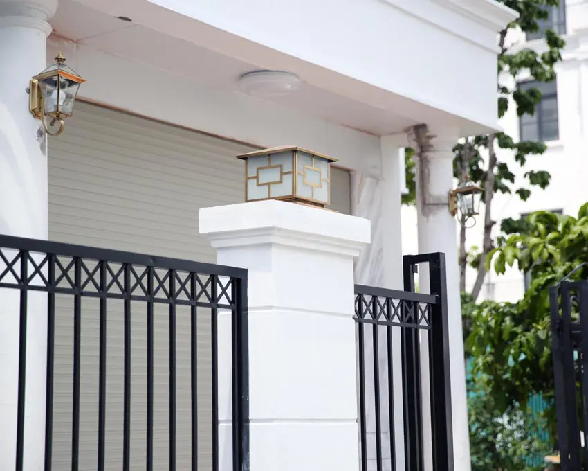 đèn trang trí ngoại thất vinhomes