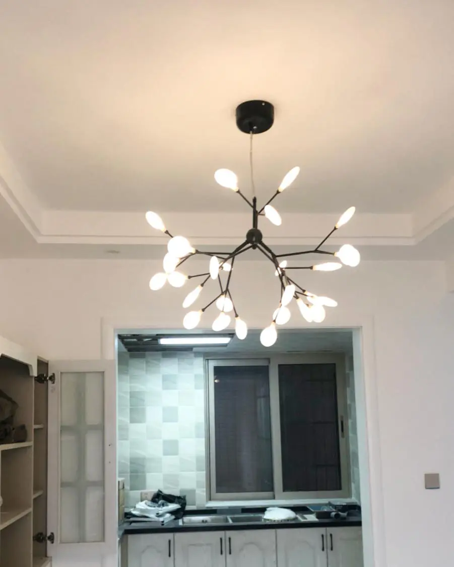 Đèn thả chùm heracleum (Hera) thủy tinh VIRGO DL29
