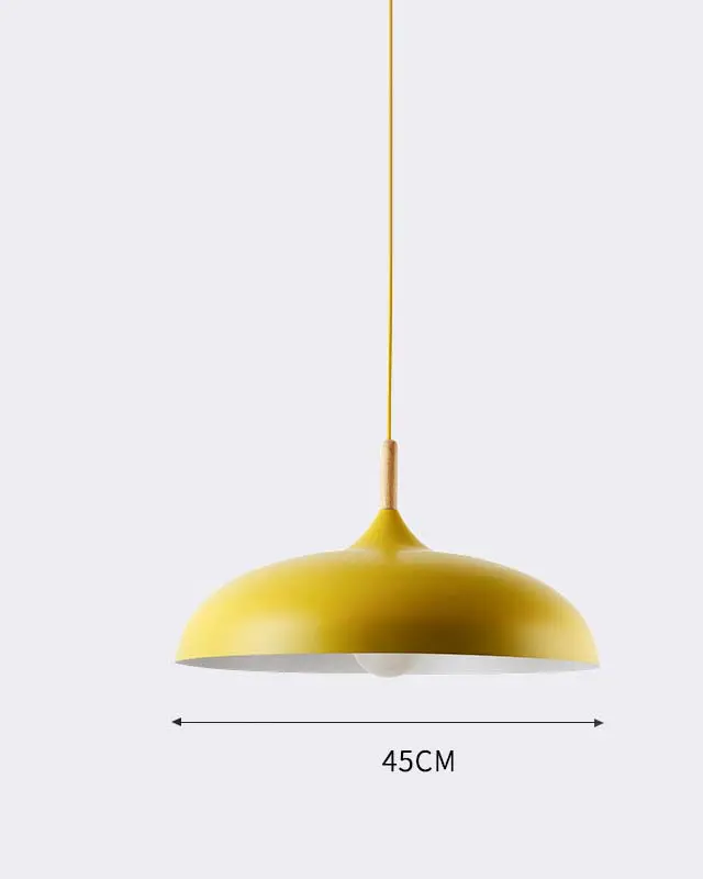 Đèn thả LED hiện đại chao nhôm trang trí bàn ăn VIRGO Nur Gloss