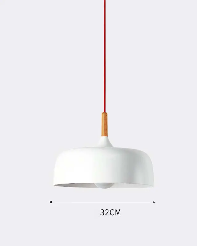 Đèn thả LED hiện đại chao nhôm trang trí bàn ăn VIRGO Nur Gloss