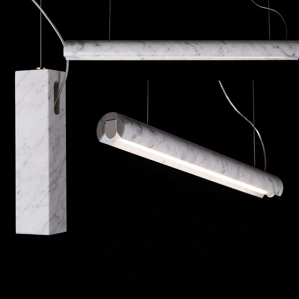 6 den tha cam thach đèn thả cẩm thạch