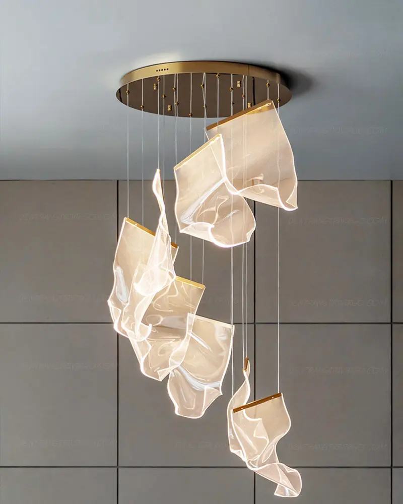 Đèn thả LED trang trí phòng khách hiện đại VIRGO L151 2 Đèn thả LED trang trí phòng khách hiện đại VIRGO L151