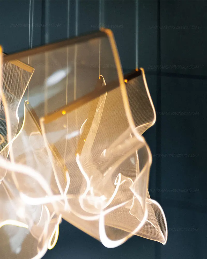 Đèn thả LED trang trí phòng khách hiện đại VIRGO L151 4 Đèn thả LED trang trí phòng khách hiện đại VIRGO L151