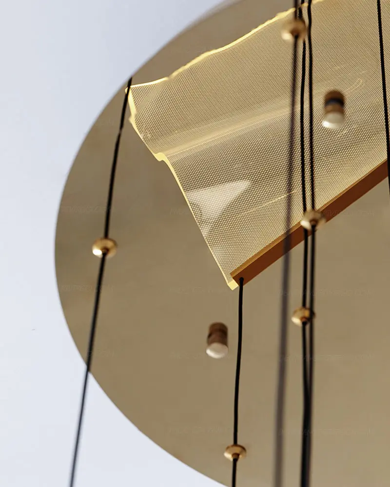 Đèn thả LED trang trí phòng khách hiện đại VIRGO L151 6 Đèn thả LED trang trí phòng khách hiện đại VIRGO L151