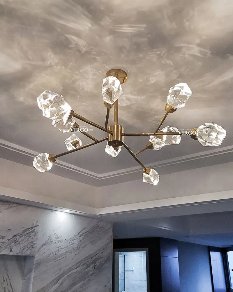 Đèn chùm pha lê trang trí cao cấp VIRGO L015