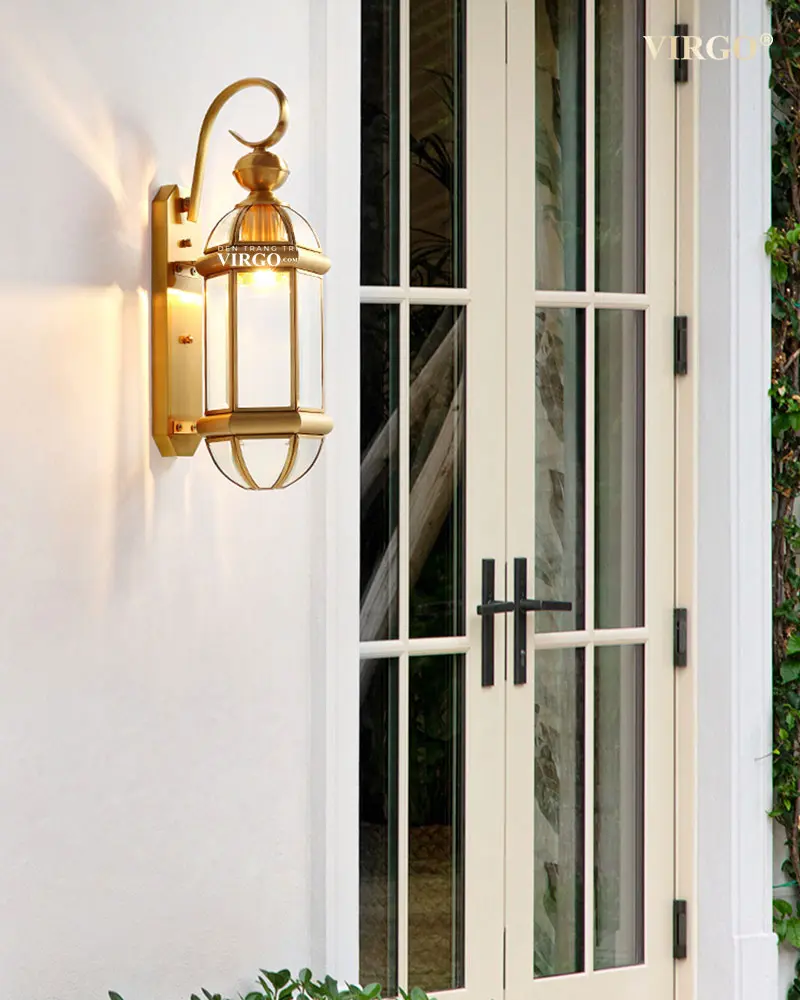 1193 1 Đèn tường đồng ngoài trời VIRGO L193