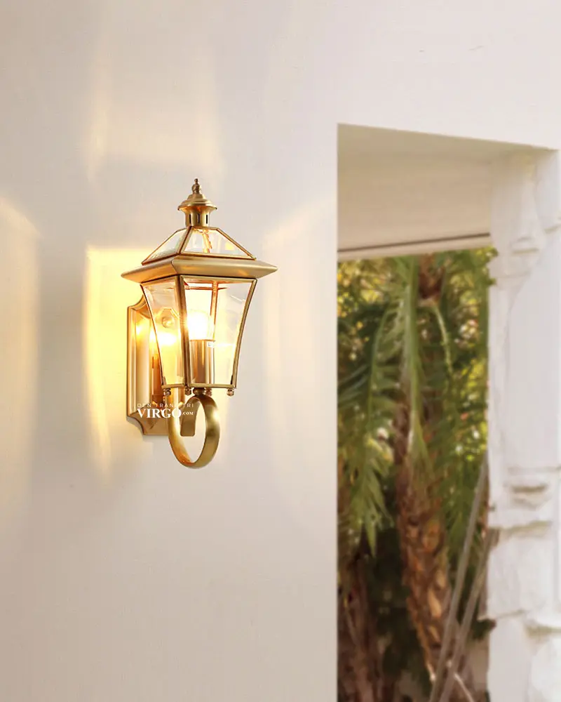 Đèn tường đồng ngoài trời VIRGO L197