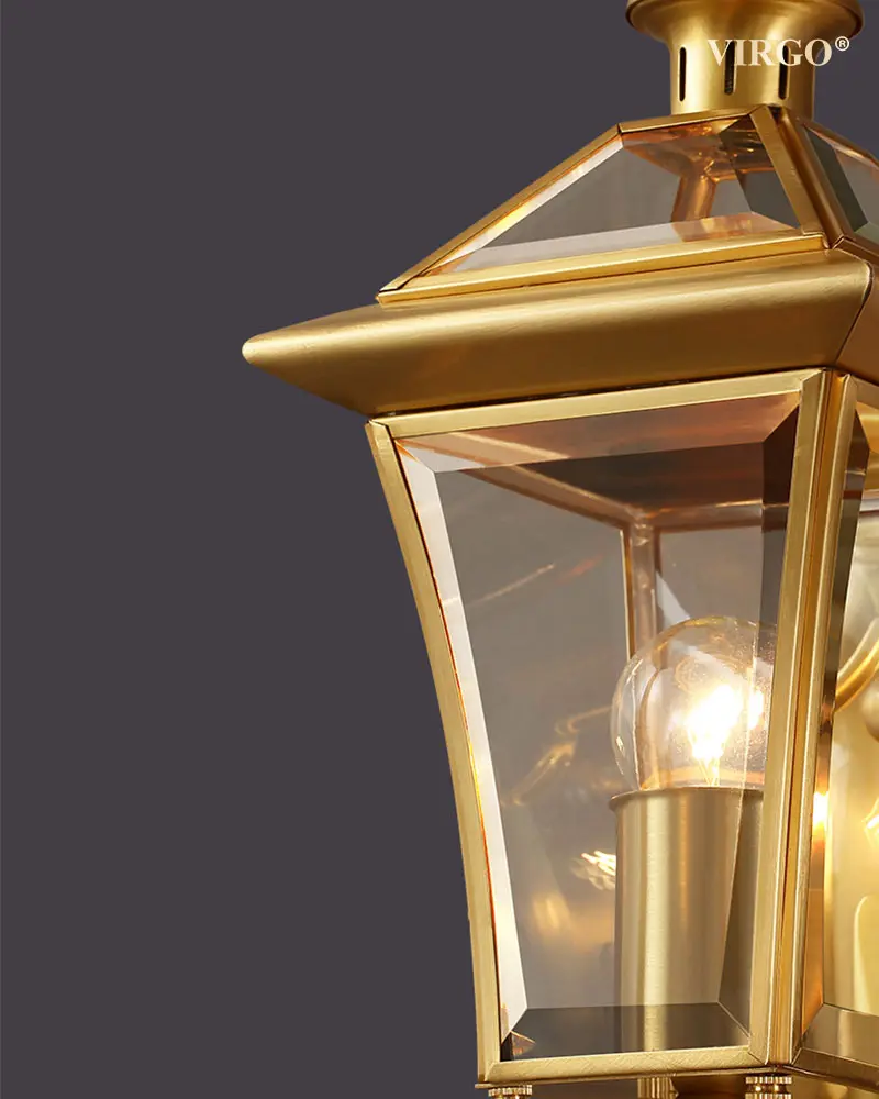 Đèn tường đồng ngoài trời VIRGO L197