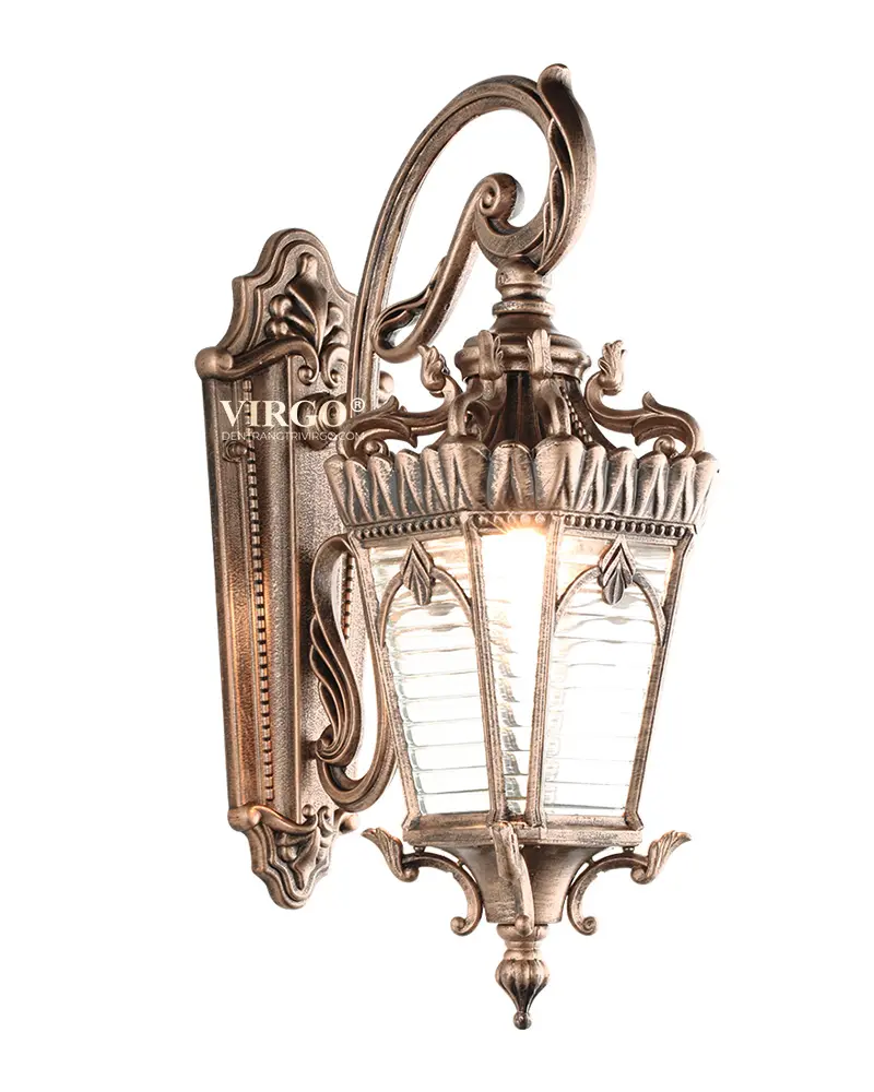 Đèn tường ngoài trời cổ điển VIRGO L373G 1 Đèn tường ngoài trời cổ điển VIRGO L373G