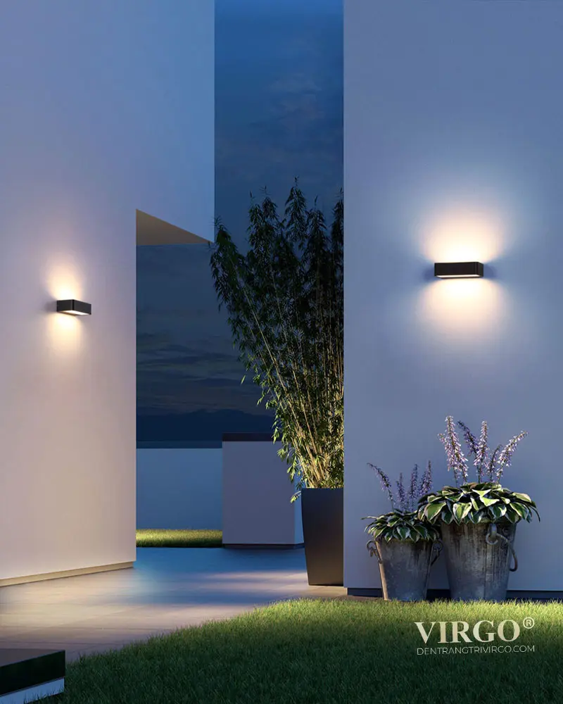 Đèn hắt tường ngoài trời cao cấp VIRGO L417