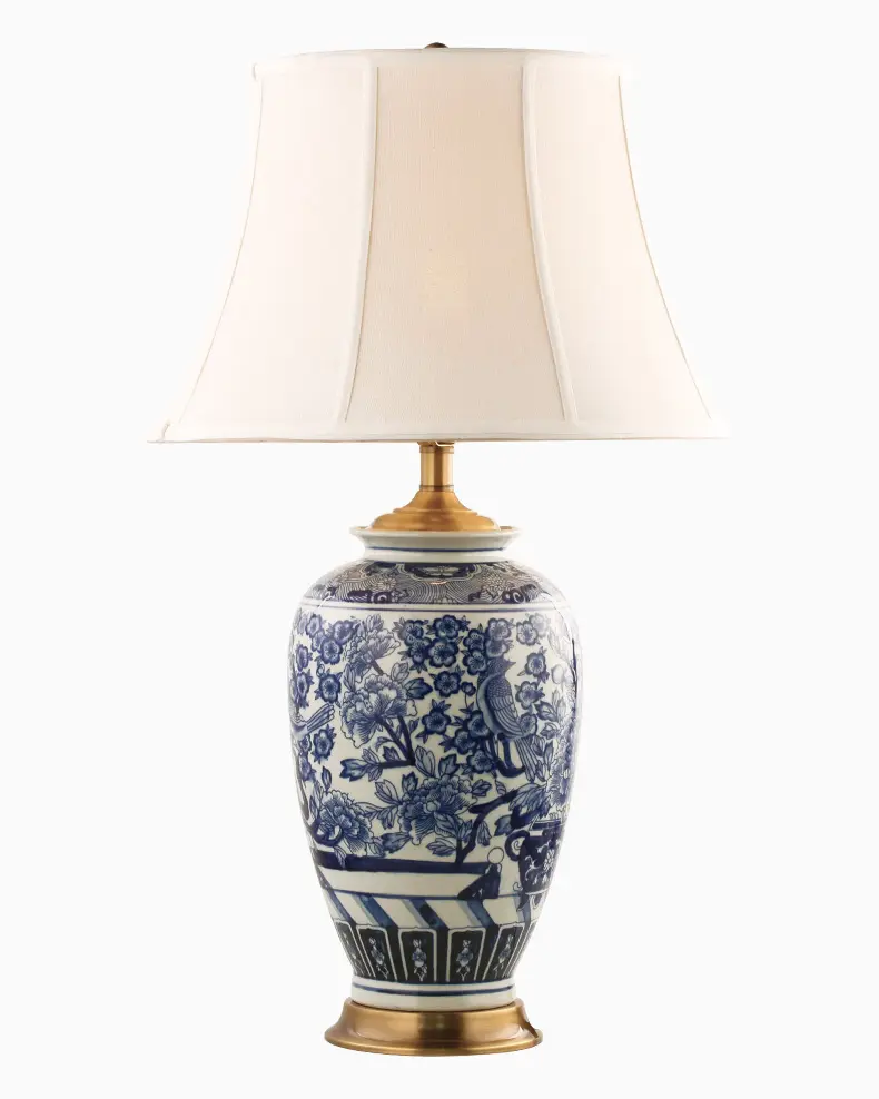 Đèn bàn gốm sứ cao cấp VIRGO L563