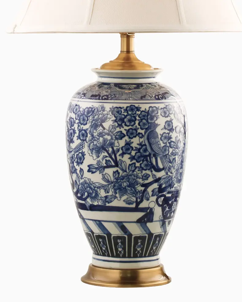 Đèn bàn gốm sứ cao cấp VIRGO L563 2 Đèn bàn gốm sứ cao cấp VIRGO L563