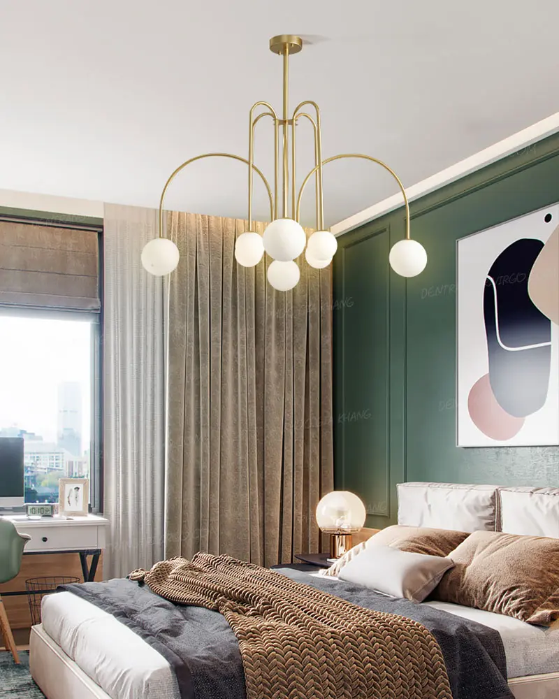 Đèn chùm trang trí thủy tinh trang trí L609