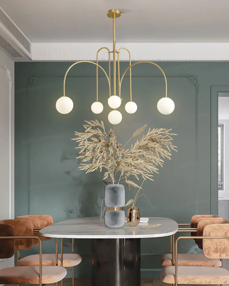 Đèn chùm trang trí thủy tinh trang trí L609