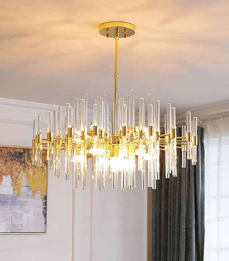 Đèn chùm trang trí pha lê cao cấp L611