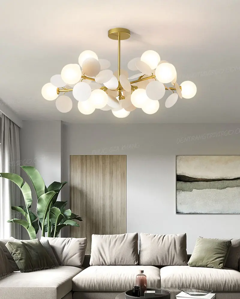 Đèn chùm nhánh hoa trang trí hiện đại L634