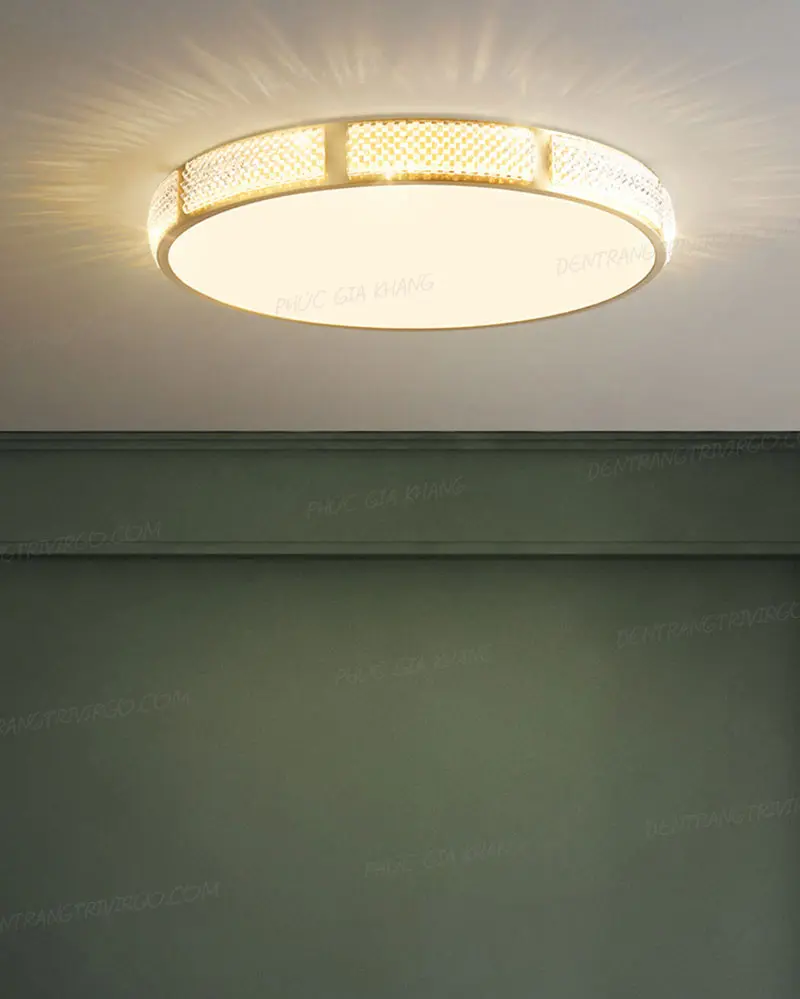 Đèn ốp trần đồng cao cấp L656 2 Đèn ốp trần đồng cao cấp L656