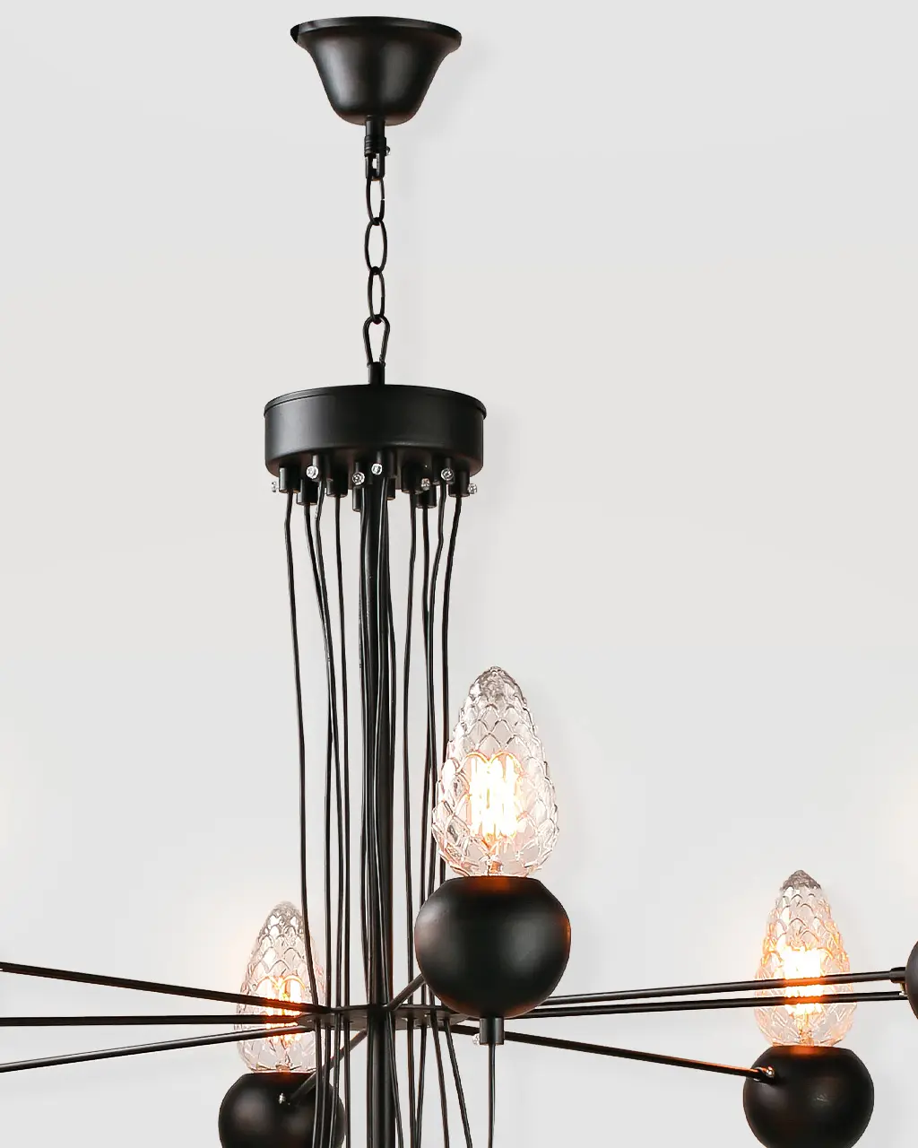 3487 3 Đèn chùm trang trí phong cách hiện đại L725