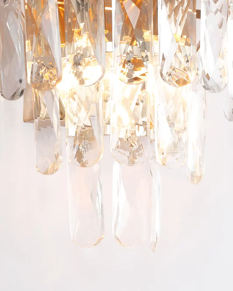 707 8 Đèn ốp tường pha lê cao cấp L707