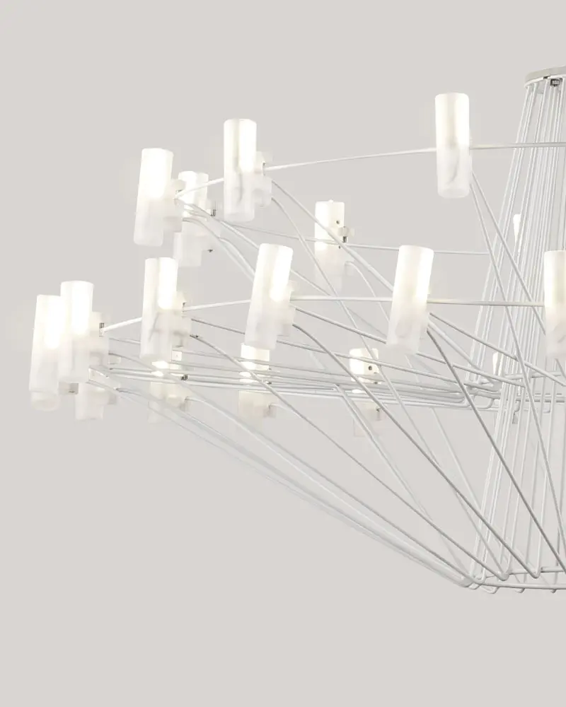 743 3 Đèn chùm trang trí hiện đại L037