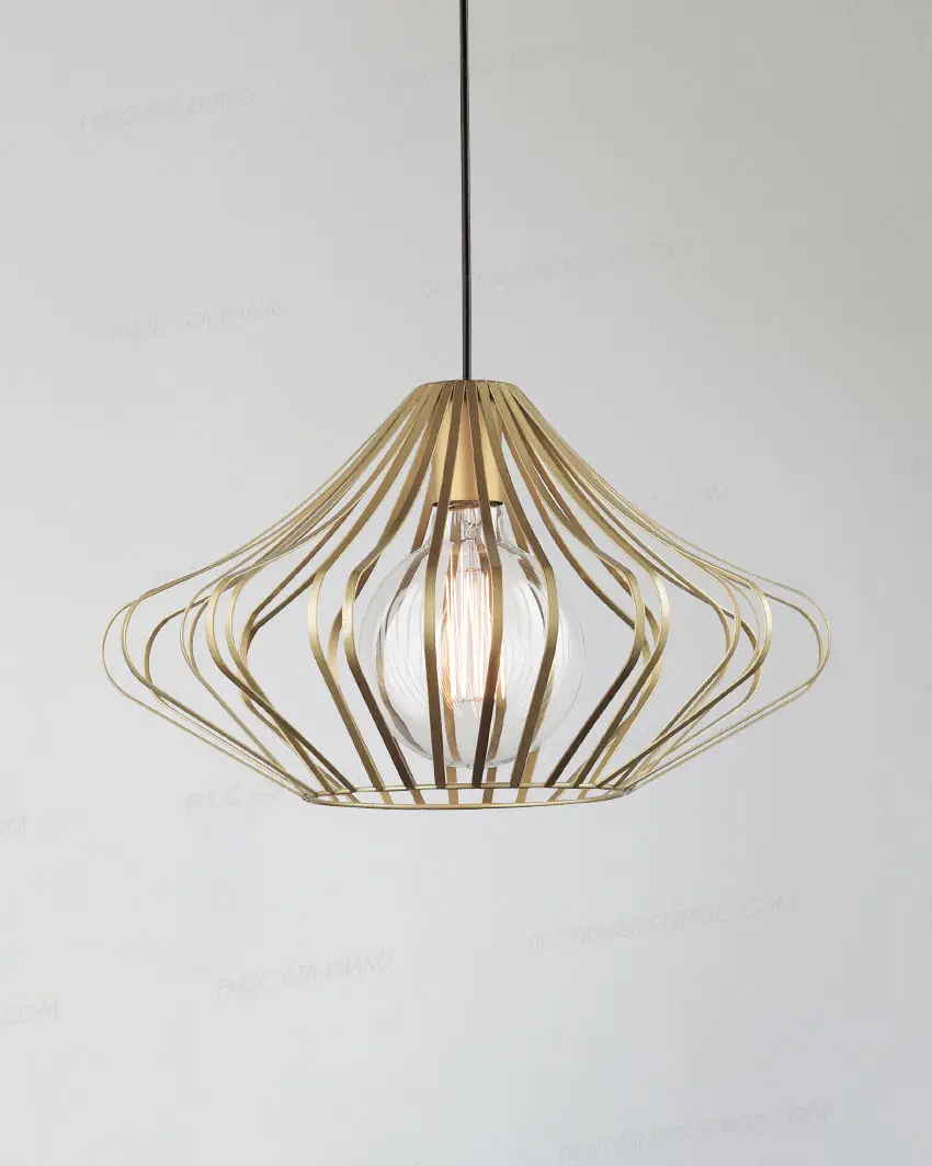 Đèn thả hợp kim khung lưới hiện đại PF55