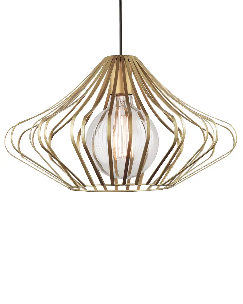 772v5 Đèn thả hợp kim khung lưới hiện đại PF55