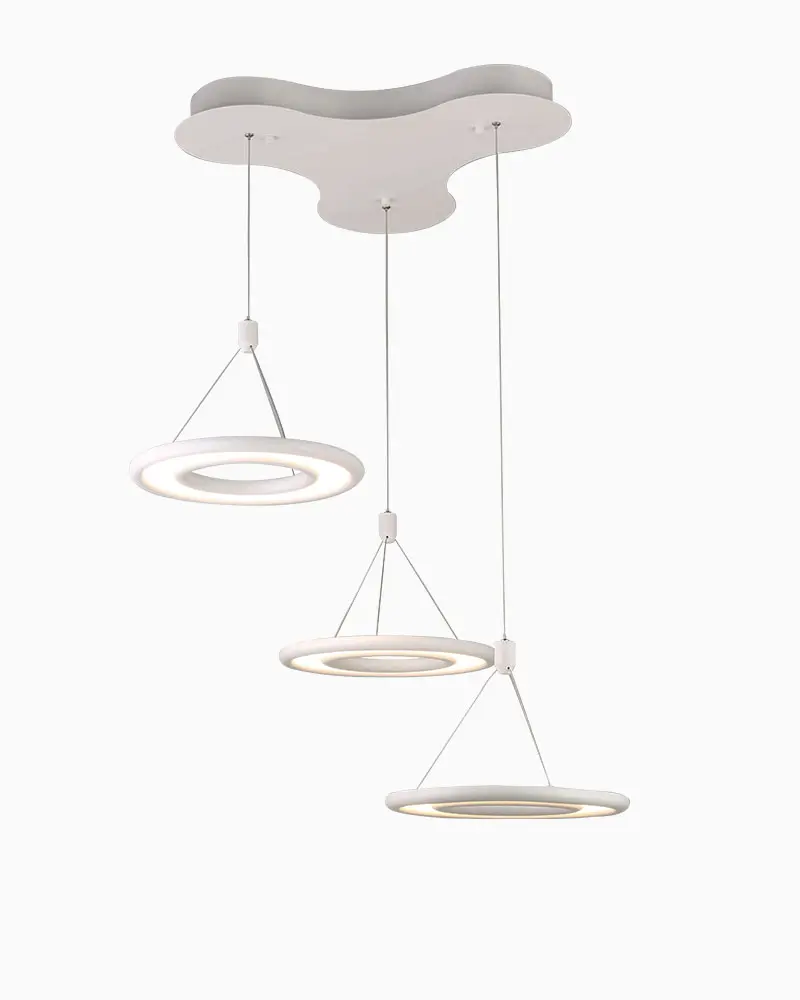 792 1 Đèn thả LED 3 bóng trang trí bàn ăn hiện đại L8024