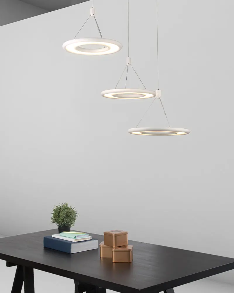 792 4 Đèn thả LED 3 bóng trang trí bàn ăn hiện đại L8024