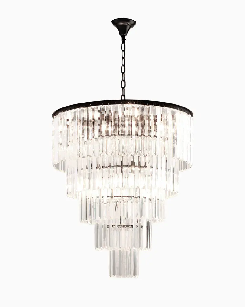 793 2 Đèn chùm pha lê hiện đại L8091