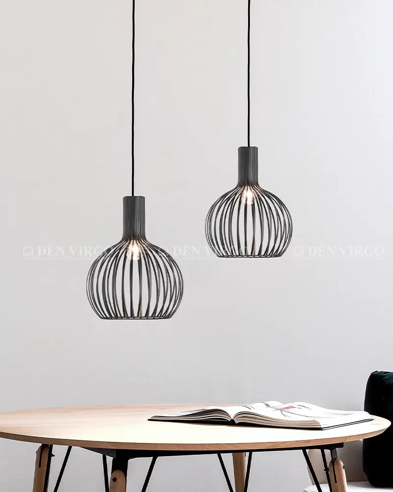 797v5 Đèn thả trang trí khung hợp kim phong cách hiện đại PN88