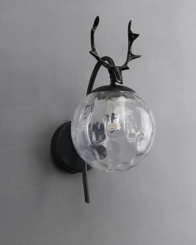 Đèn gắn tường đầu hươu trang trí hiện đại L1753 4 Đèn gắn tường đầu hươu trang trí hiện đại L1753