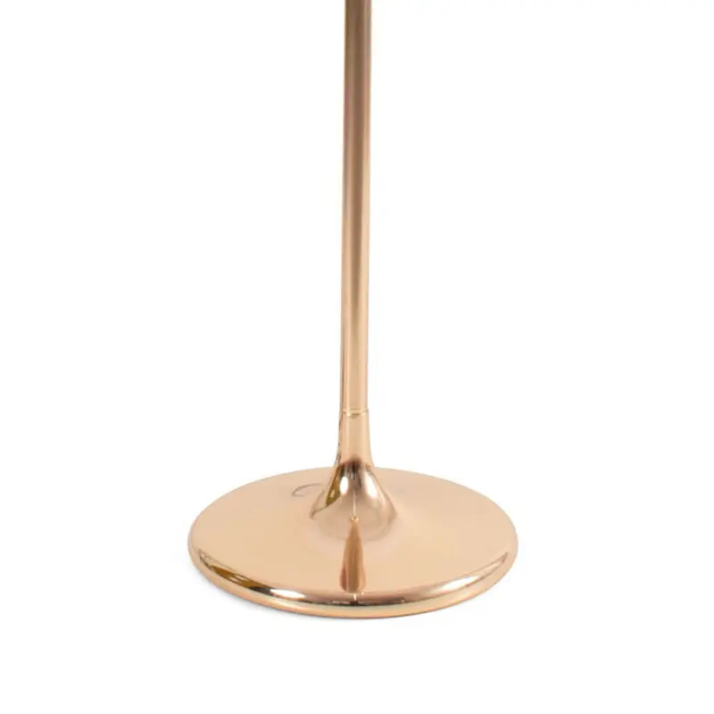 856 2 Đèn sàn trang trí thân & chụp vàng bóng cao cấp LEDD17