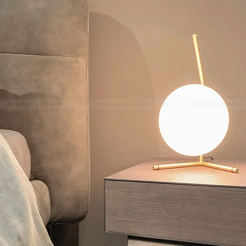 Đèn để bàn, đèn ngủ cao cấp LDBK02C 1 Đèn để bàn, đèn ngủ cao cấp LDBK02C