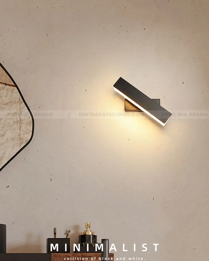 Đèn gắn tường trang trí, đèn ngủ cao cấp LK2219