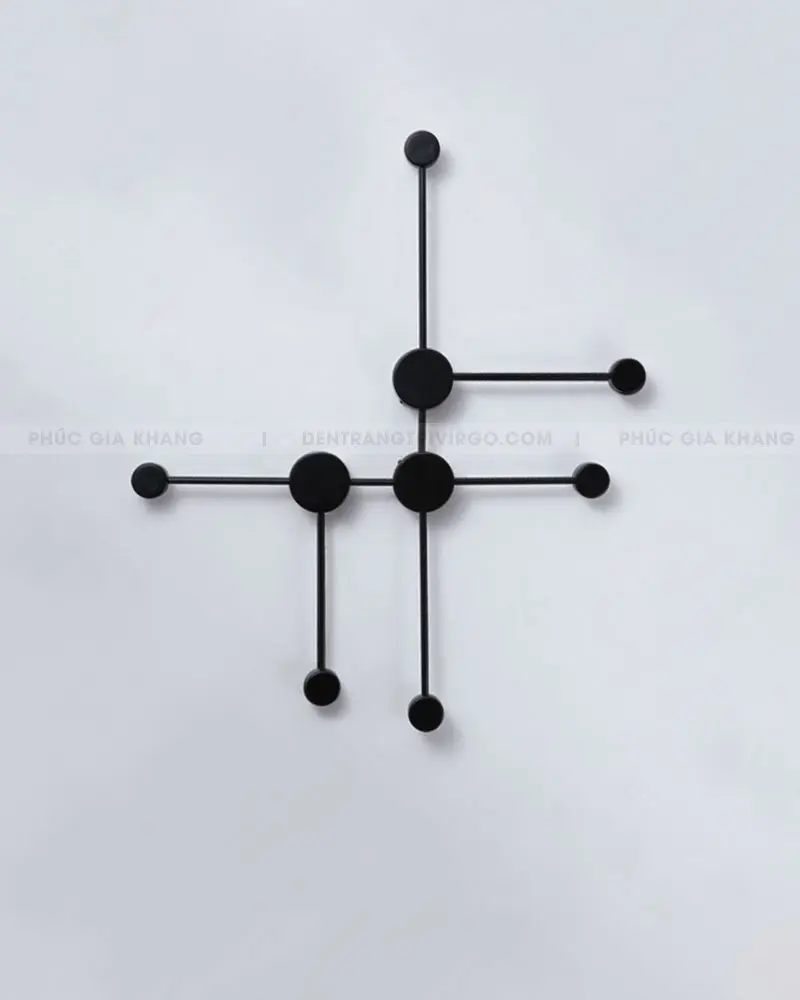 875 3 Đèn hắt tường trang trí 6 đốm sáng hiện đại EU776