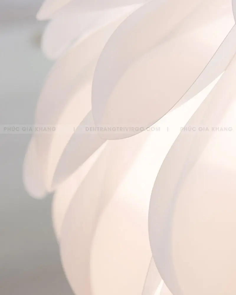 Đèn thả trang trí hoa atiso hiện đại KTT83