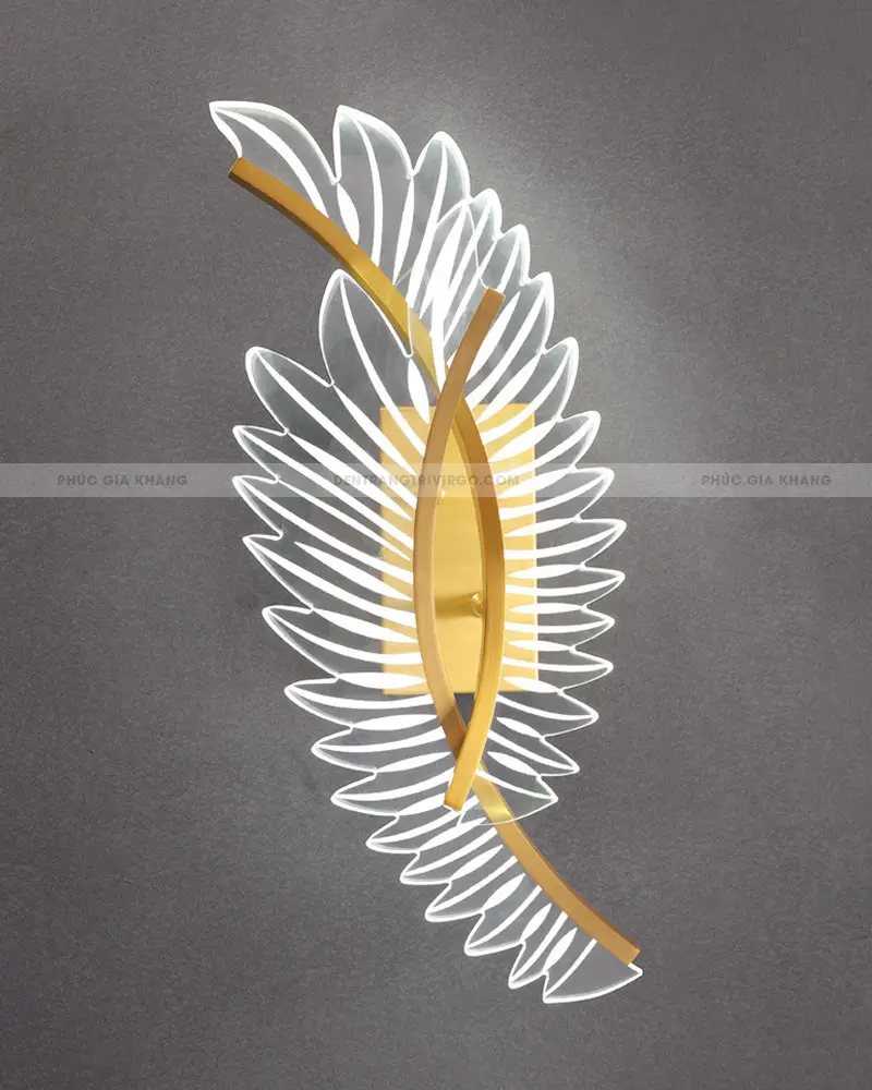 Đèn tường thủy tinh trang trí cao cấp HF4651 2 Đèn tường thủy tinh trang trí cao cấp HF4651