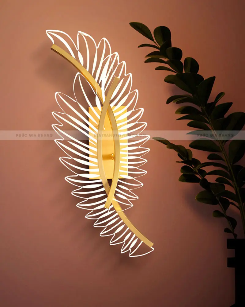 Đèn tường thủy tinh trang trí cao cấp HF4651 1 Đèn tường thủy tinh trang trí cao cấp HF4651