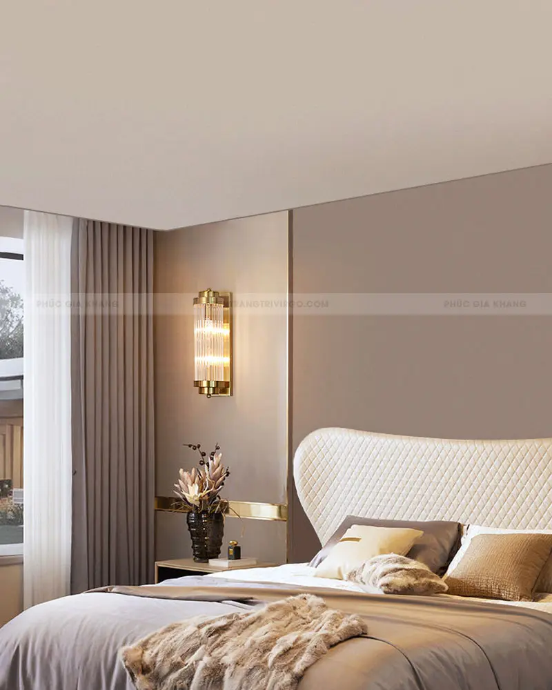 899 7 Đèn tường trang trí pha lê cao cấp EU839