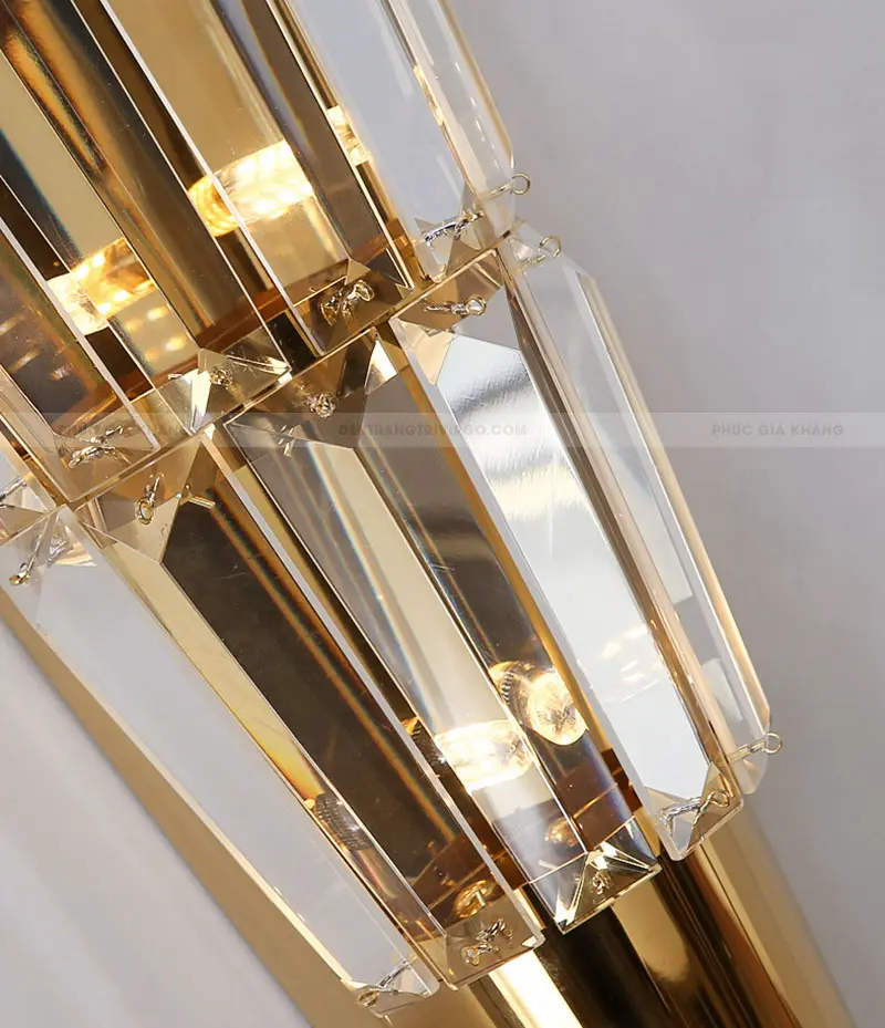 911 2 Đèn tường pha lê trang trí cao cấp EU846