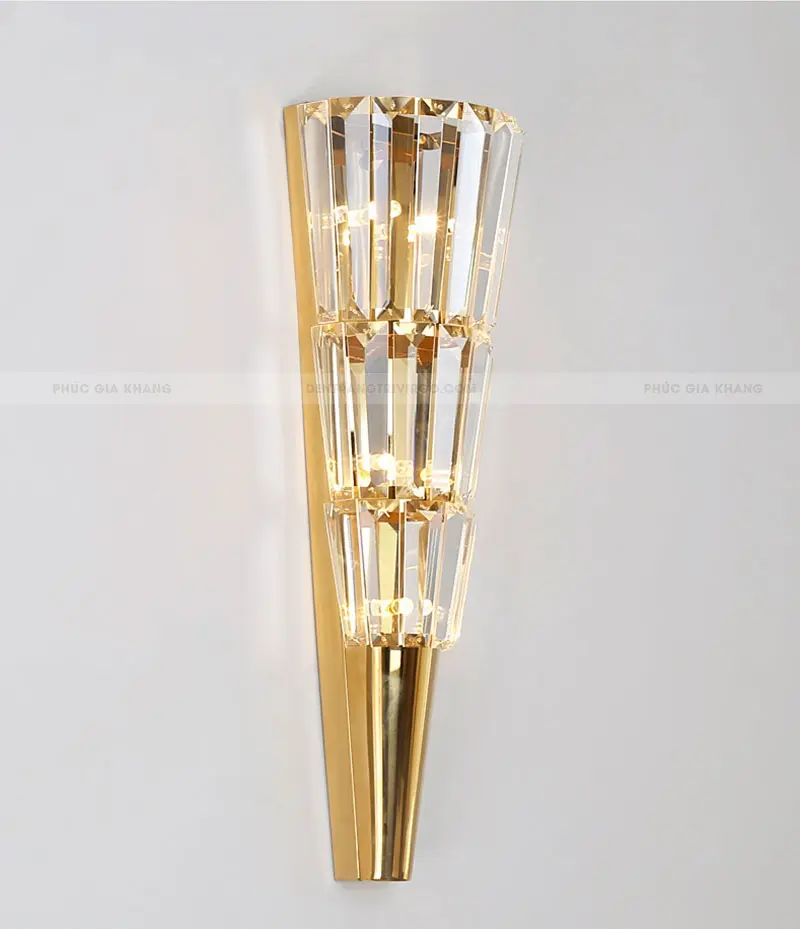 911 4 Đèn tường pha lê trang trí cao cấp EU846