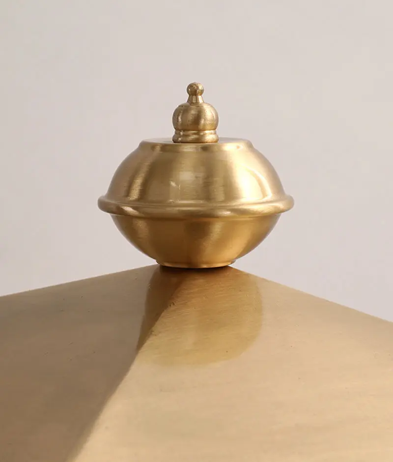 Đèn trụ đồng ngoài trời, sân vườn, trụ cổng cao cấp VTD20