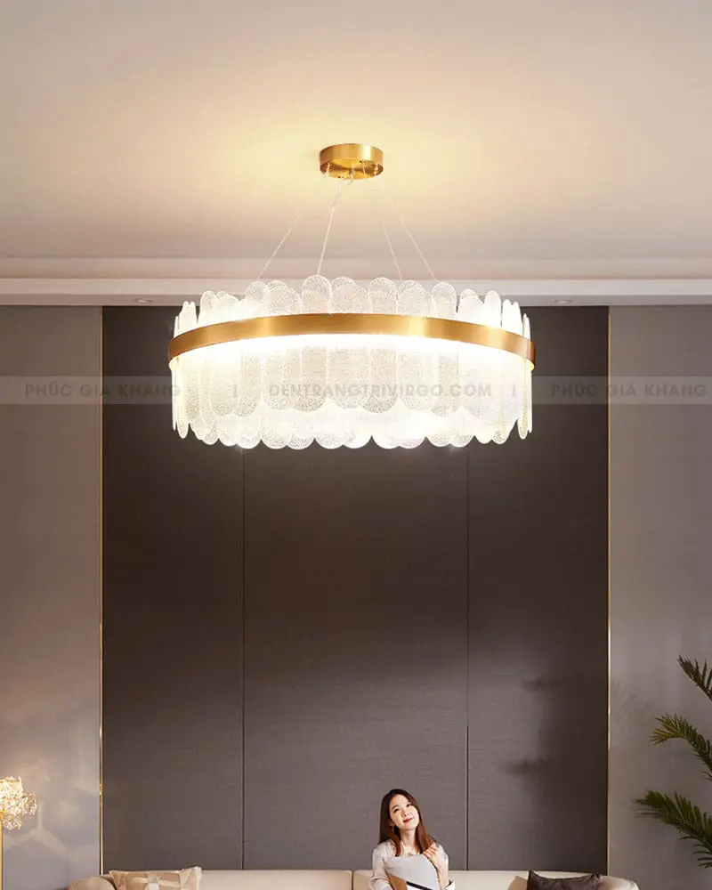 Đèn thả trang trí thủy tinh VIRGO VSN2015 1 Đèn thả trang trí thủy tinh VIRGO VSN2015