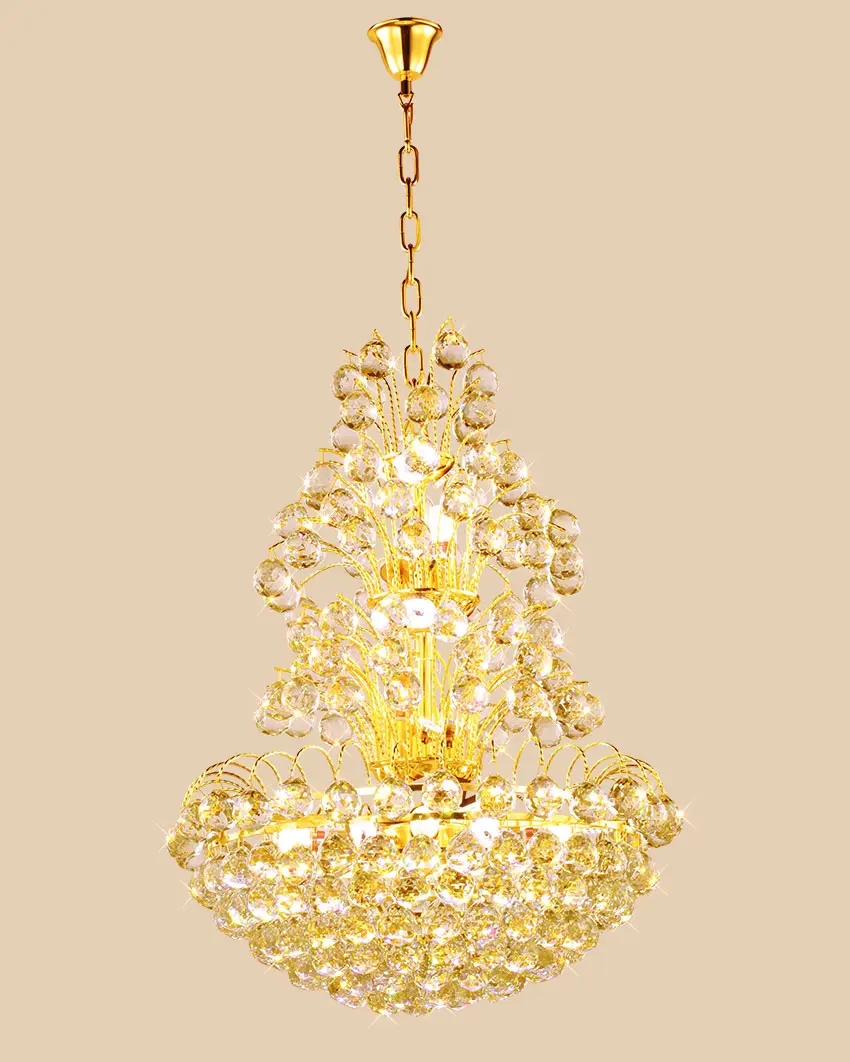 2006 2 Đèn chùm pha lê trang trí cao cấp LV9187