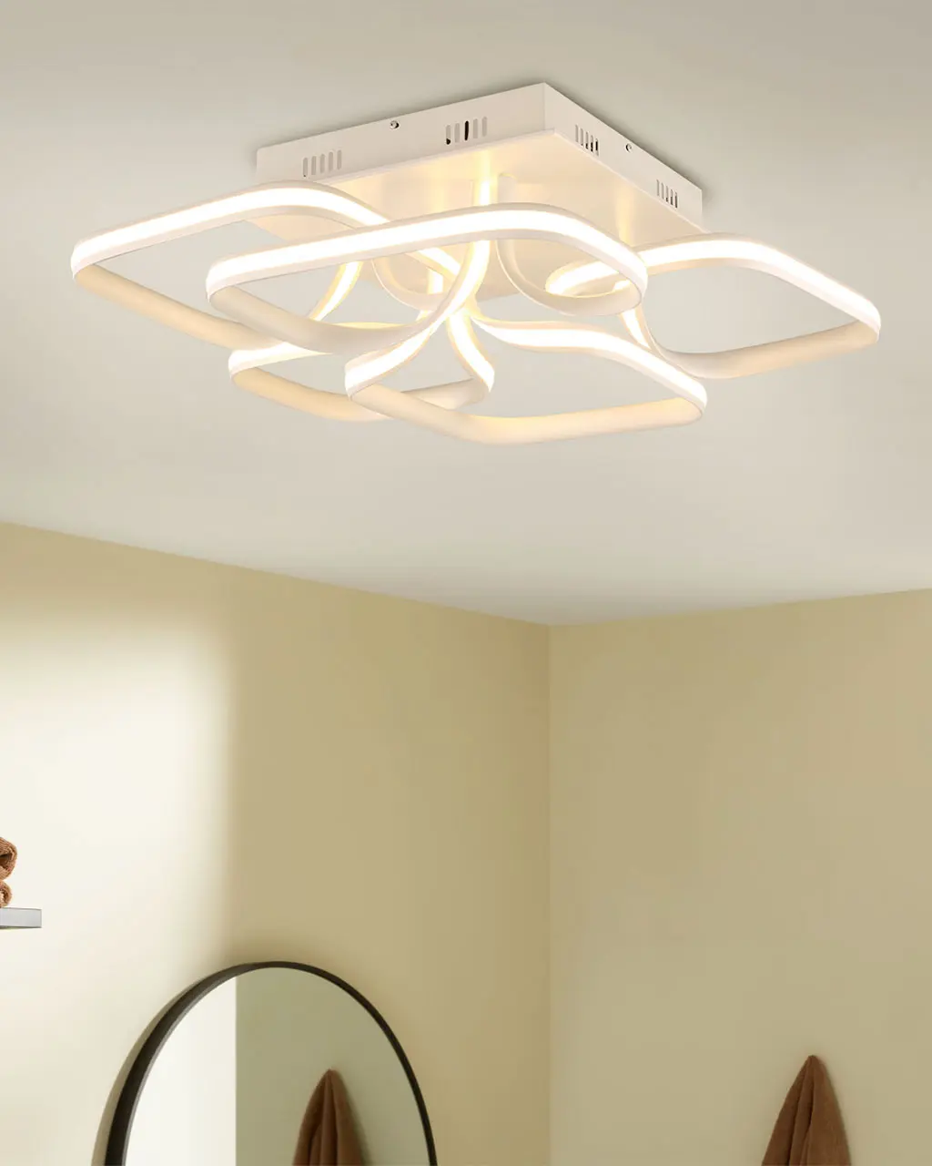 Đèn ốp trần LED mâm vuông cao cấp LV7562/5