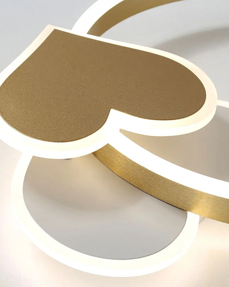 Đèn mâm LED ốp trần phòng ngủ, phòng trẻ em cao cấp hình trái tim LA7006 2 Đèn mâm LED ốp trần phòng ngủ, phòng trẻ em cao cấp hình trái tim LA7006