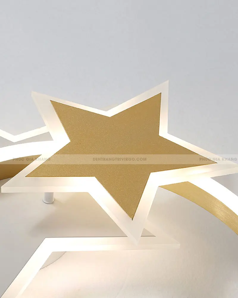 Đèn mâm LED ốp trần phòng ngủ, phòng trẻ em cao cấp hình ngôi sao LA7007 3 Đèn mâm LED ốp trần phòng ngủ, phòng trẻ em cao cấp hình ngôi sao LA7007