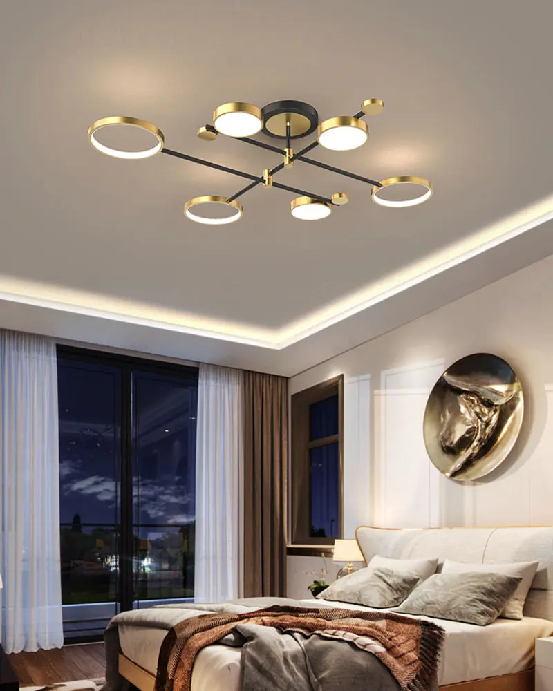 Đèn ốp trần LED cao cấp phong cách hiện đại VK112/6 1 Đèn ốp trần LED cao cấp phong cách hiện đại VK112/6