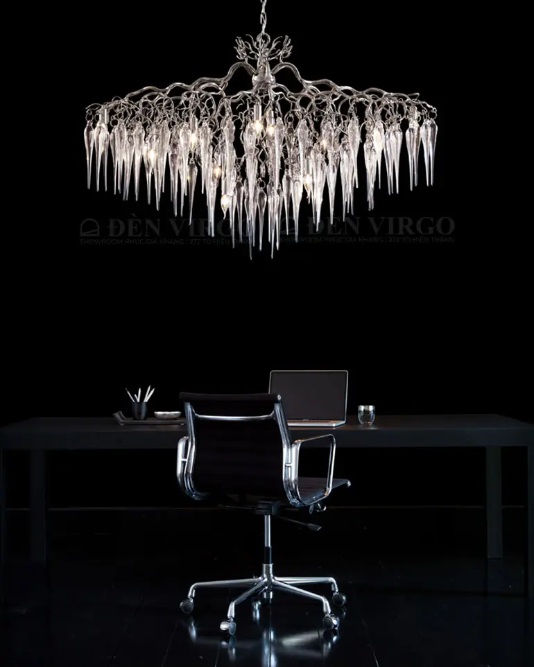 Đèn chùm pha lê trang trí cao cấp K908