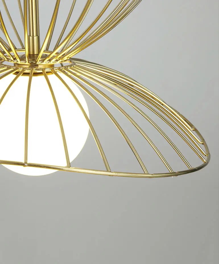 Đèn thả trang trí khung sắt nghệ thuật H7721 4 Đèn thả trang trí khung sắt nghệ thuật H7721